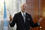 UN Syria Mediator: Peace Talks to Convene Jan. 25